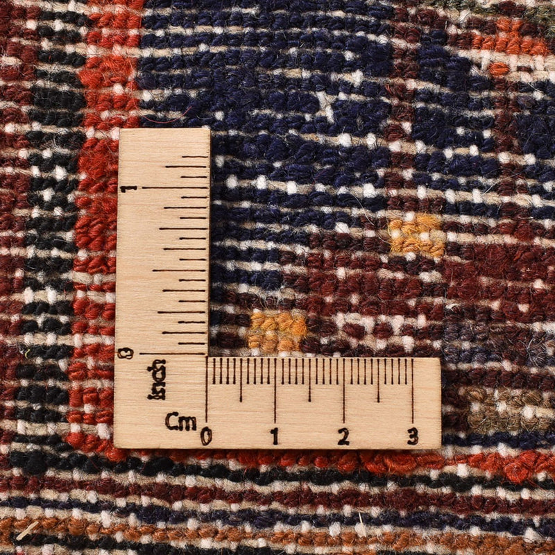 Tapis persan - Bidjar - 210 x 130 cm - rouge foncé