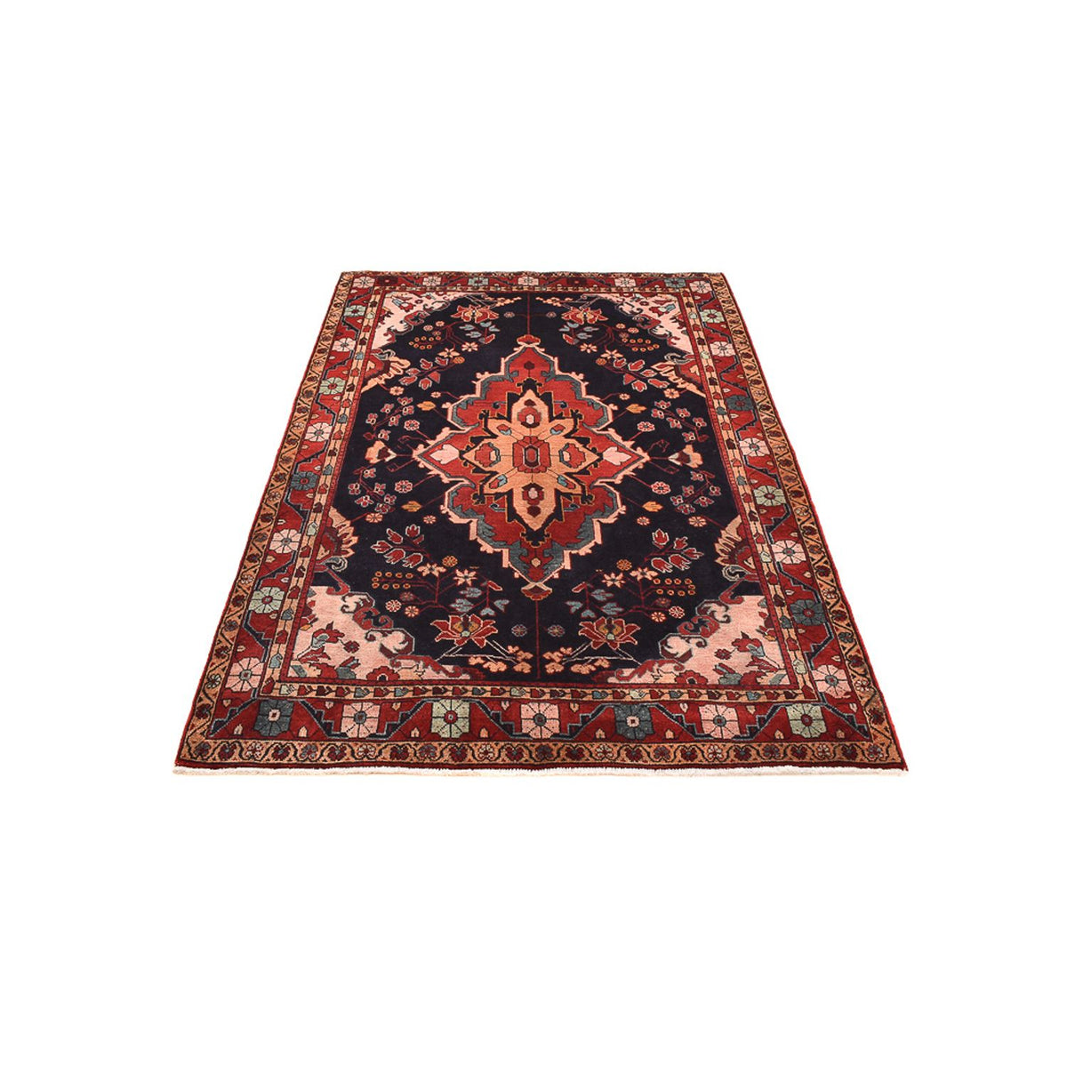 Tapis persan - Nomadic - 228 x 145 cm - bleu foncé