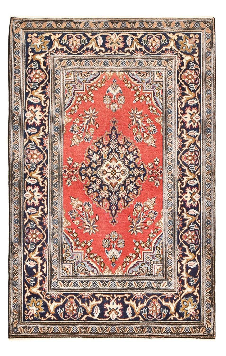 Tapis persan - Royal - 183 x 119 cm - rouge