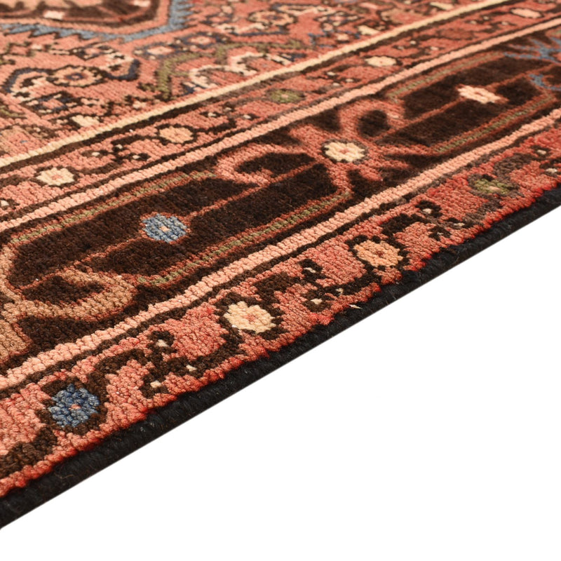 Tapis persan - Nomadic - 220 x 156 cm - rouge clair