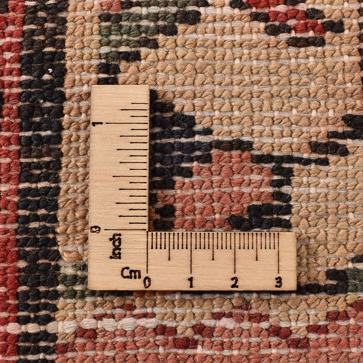 Tapis persan - Nomadic - 220 x 156 cm - rouge clair