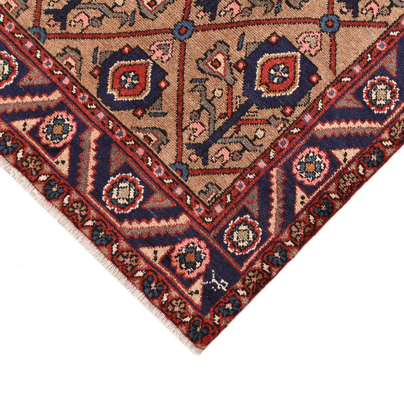 Tapis de couloir Tapis persan - Nomadic - 223 x 128 cm - beige foncé