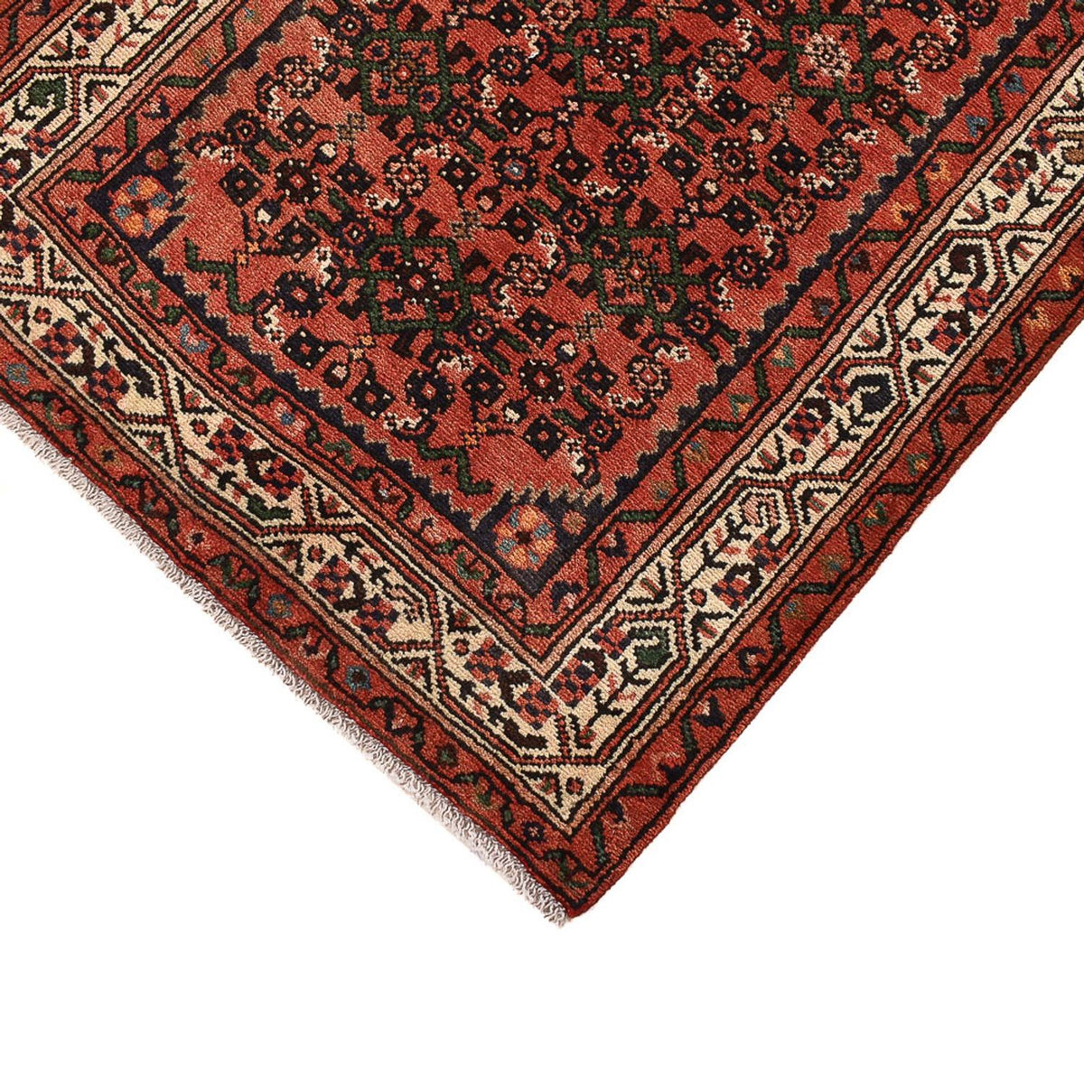 Tapis de couloir Tapis persan - Nomadic - 317 x 85 cm - rouille