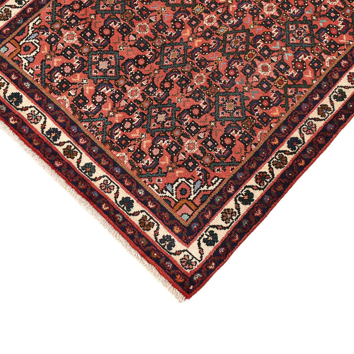 Tapis de couloir Tapis persan - Nomadic - 277 x 85 cm - rouge clair