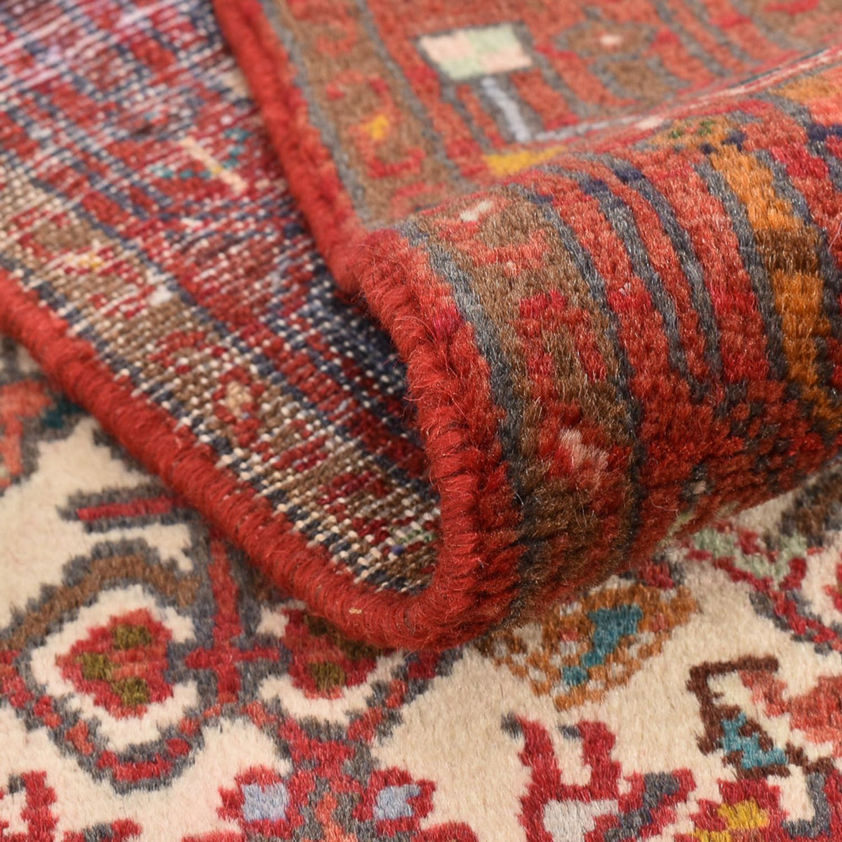 Tapis de couloir Tapis persan - Nomadic - 303 x 77 cm - rouge clair