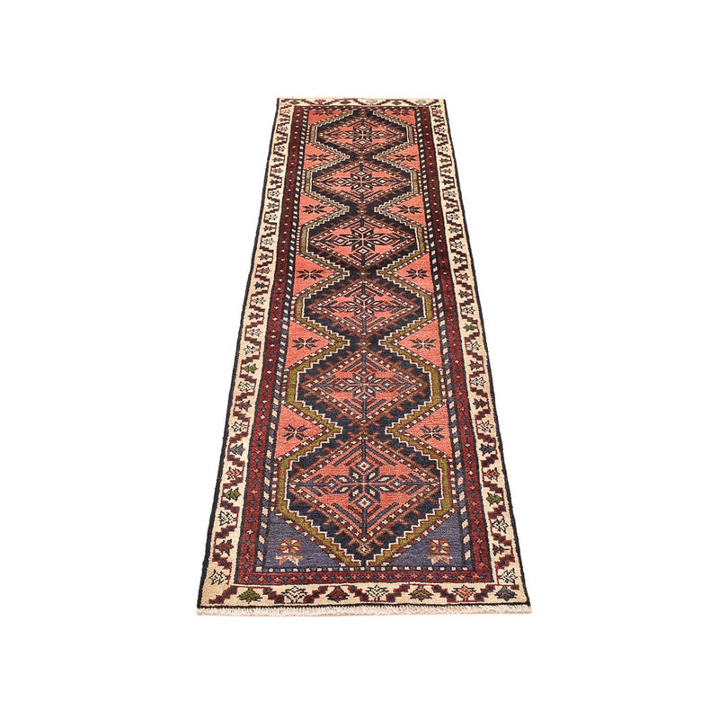 Tapis de couloir Tapis persan - Nomadic - 250 x 67 cm - rouge clair
