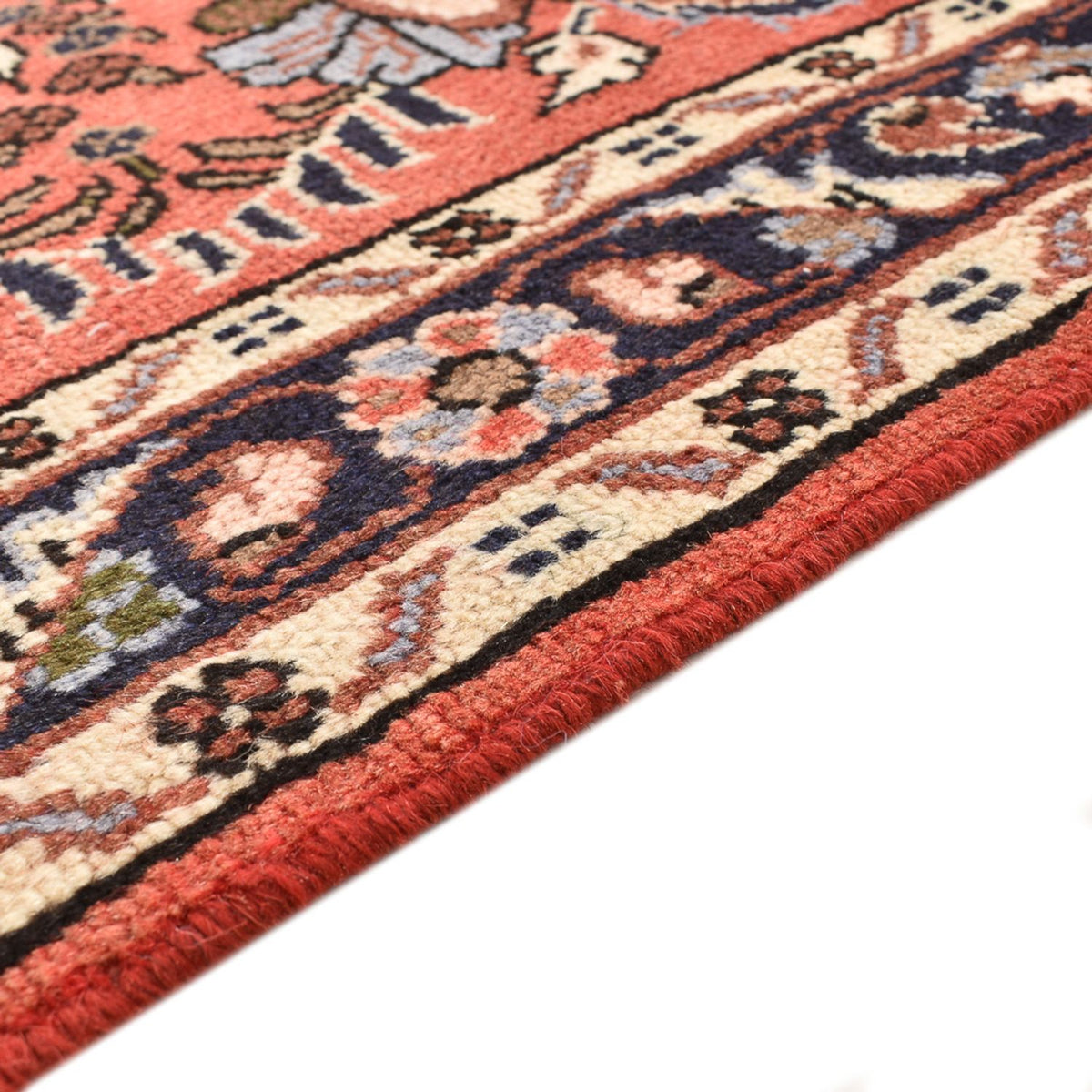 Tapis de couloir Tapis persan - Nomadic - 325 x 81 cm - rouge clair
