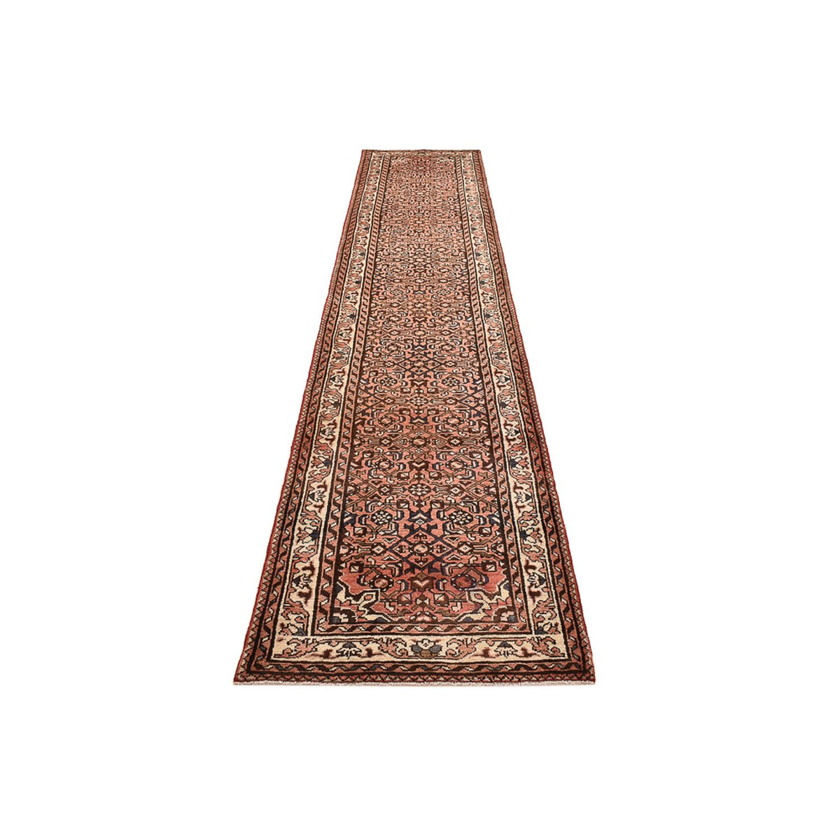 Tapis de couloir Tapis Ziegler - 427 x 85 cm - beige foncé