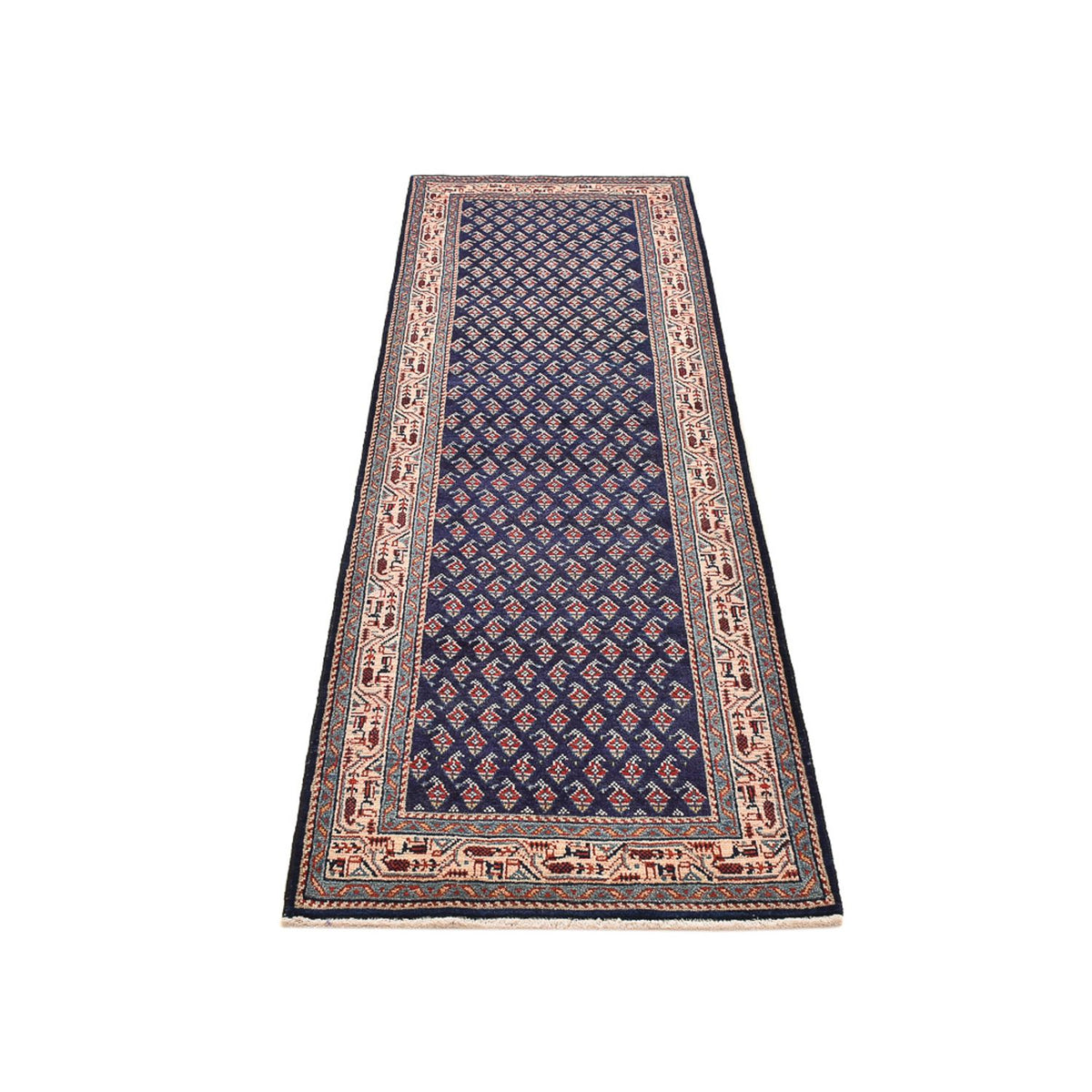 Tapis de couloir Tapis persan - Mir - 230 x 75 cm - violet