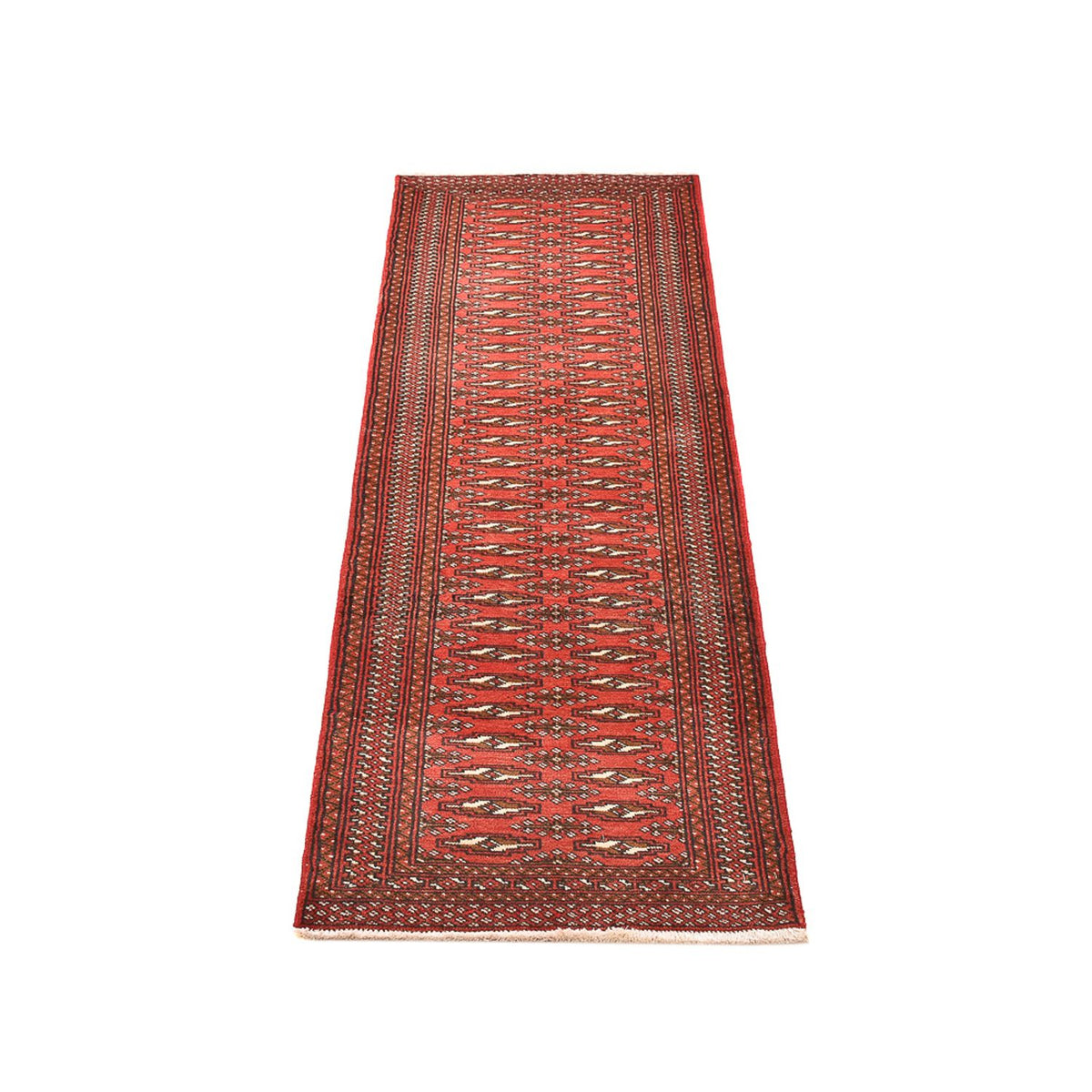 Tapis de couloir Tapis Turkaman - 197 x 60 cm - rouge