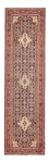 Tapis de couloir Tapis persan - Nomadic - 412 x 114 cm - rouge foncé