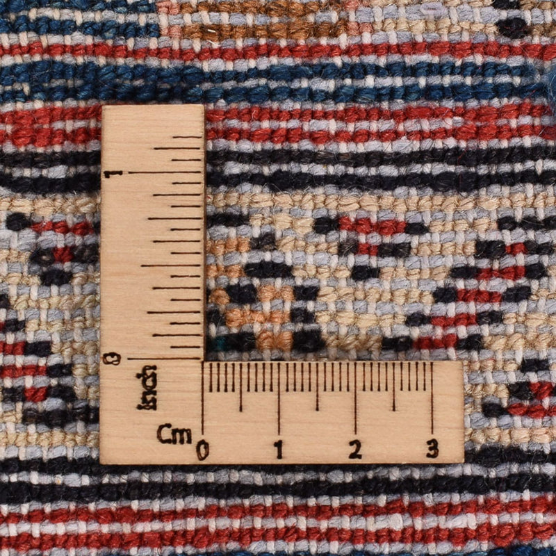 Tapis de couloir Tapis persan - Nomadic - 412 x 114 cm - rouge foncé