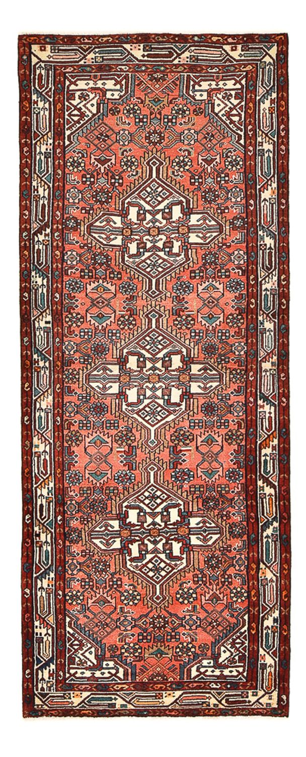 Tapis de couloir Tapis persan - Nomadic - 277 x 100 cm - rouge clair