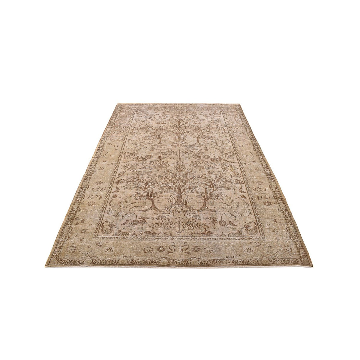 Tapis vintage - 278 x 190 cm - beige