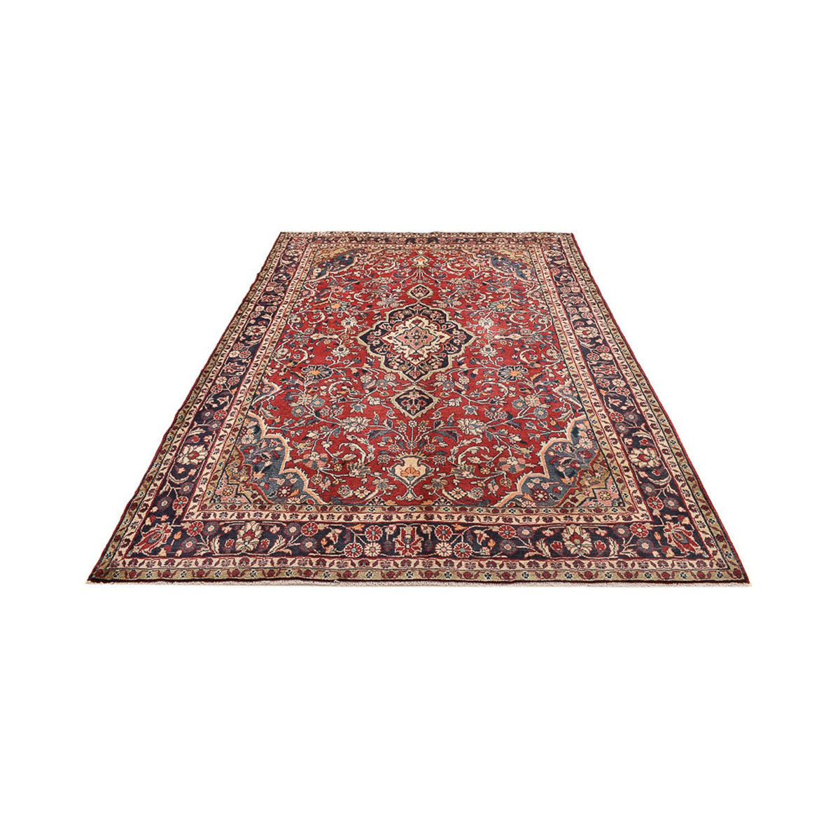 Tapis persan - Nomadic - 288 x 203 cm - rouge