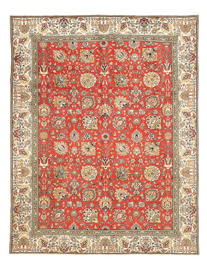Tapis persan - Tabriz - 373 x 284 cm - rouge