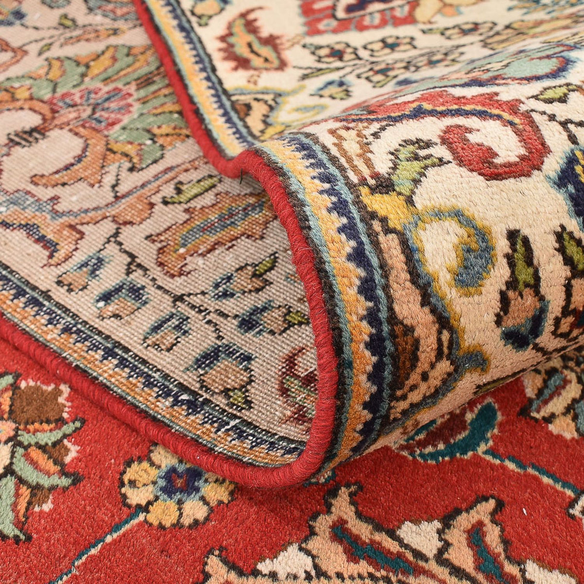 Tapis persan - Tabriz - 373 x 284 cm - rouge