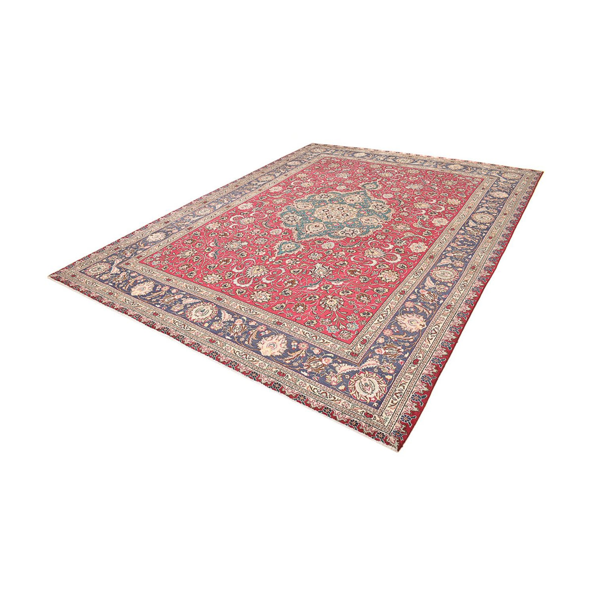 Tapis persan - Tabriz - 396 x 300 cm - rouge