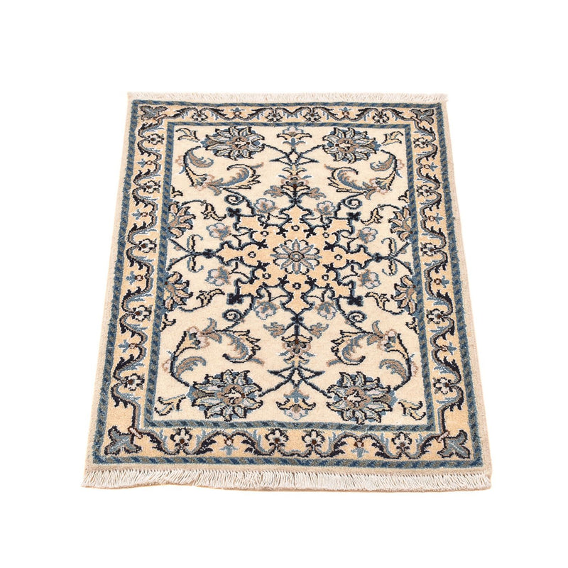 Tapis persan - Nain - 84 x 59 cm - crème