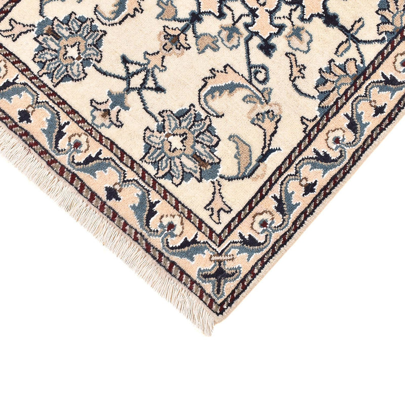 Tapis persan - Nain - 89 x 61 cm - crème