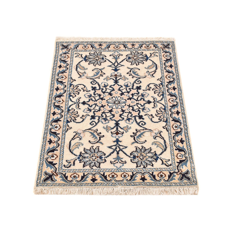 Tapis persan - Nain - 87 x 57 cm - beige