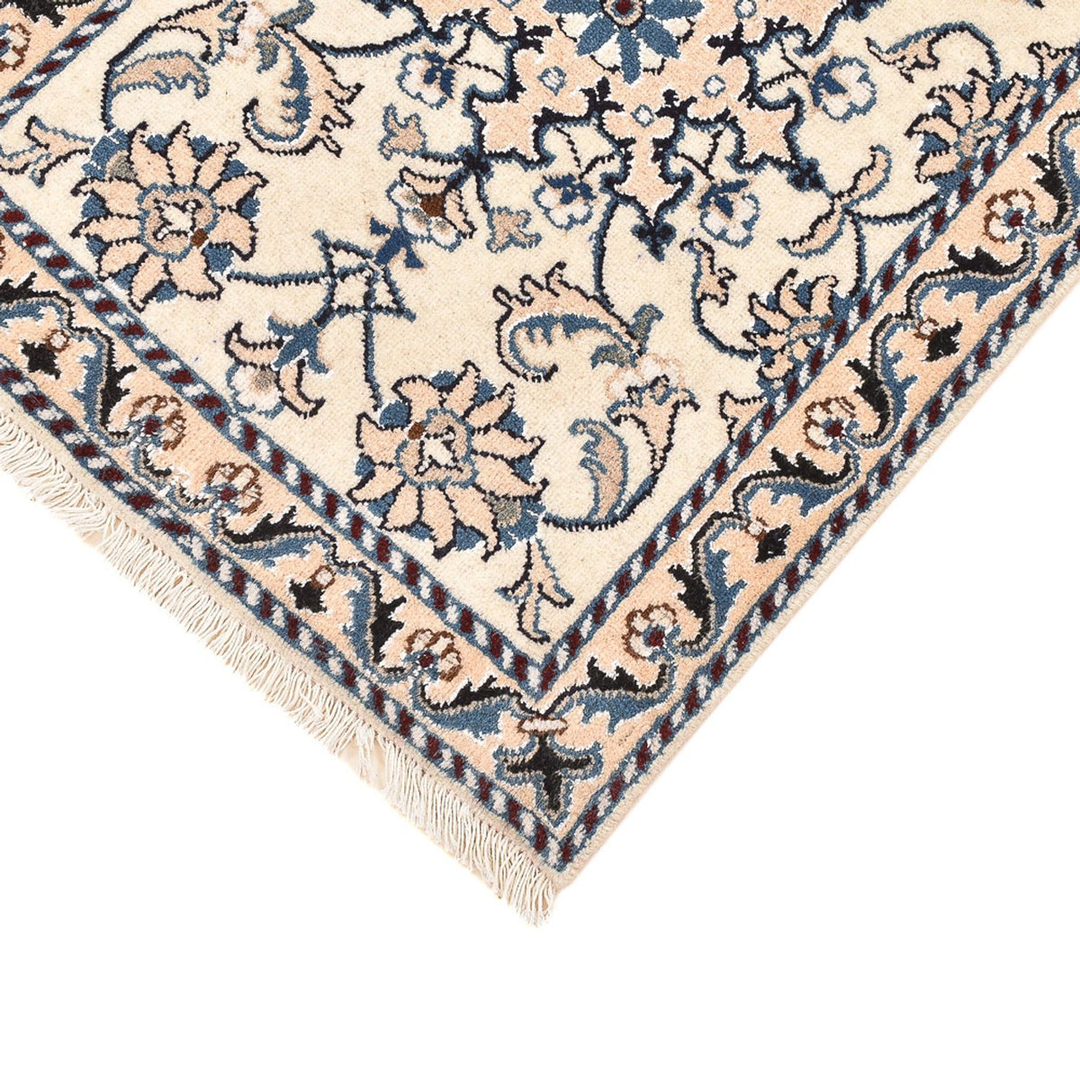 Tapis persan - Nain - 81 x 57 cm - crème