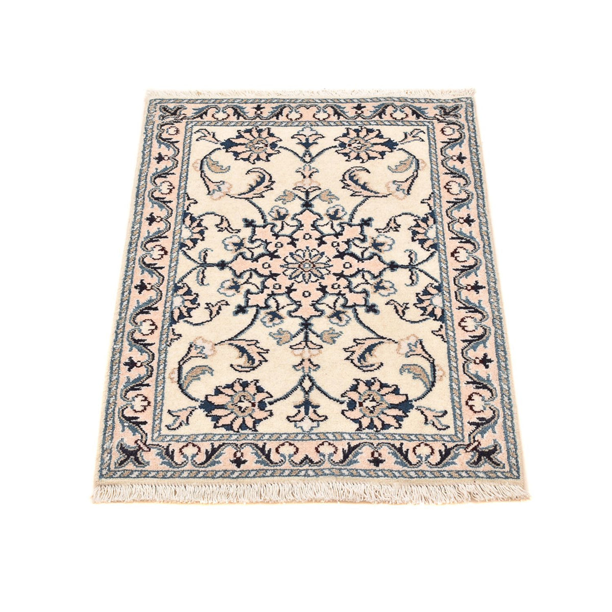 Tapis persan - Nain - 84 x 58 cm - crème