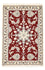 Tapis persan - Nain - 95 x 60 cm - rouge