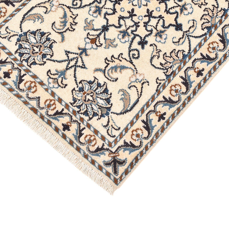 Tapis persan - Nain - 87 x 58 cm - crème