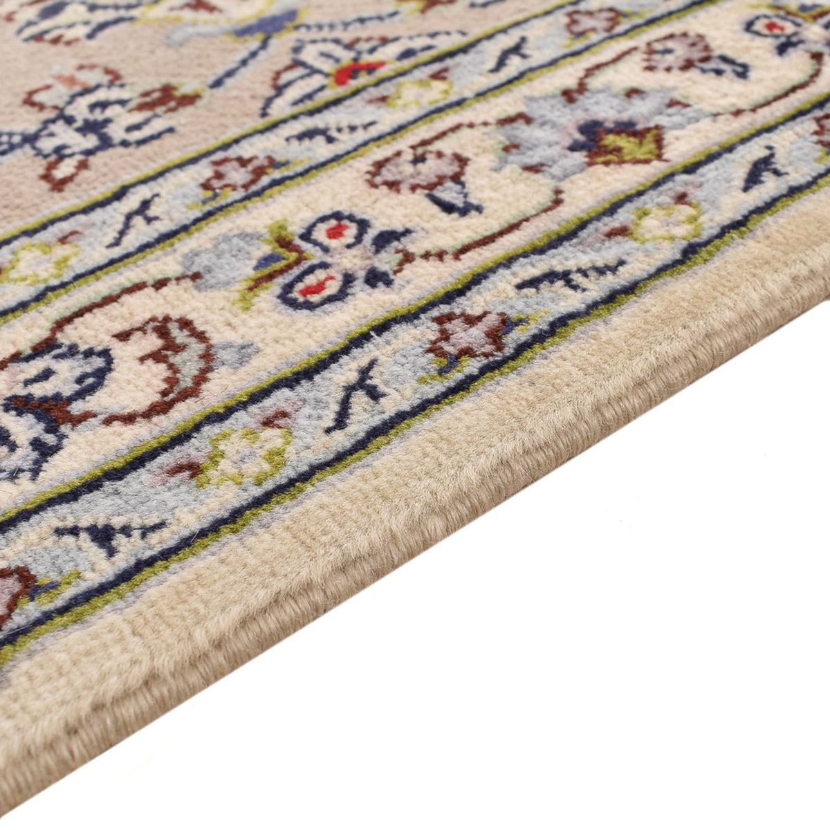 Tapis persan - Keshan - 355 x 245 cm - beige foncé
