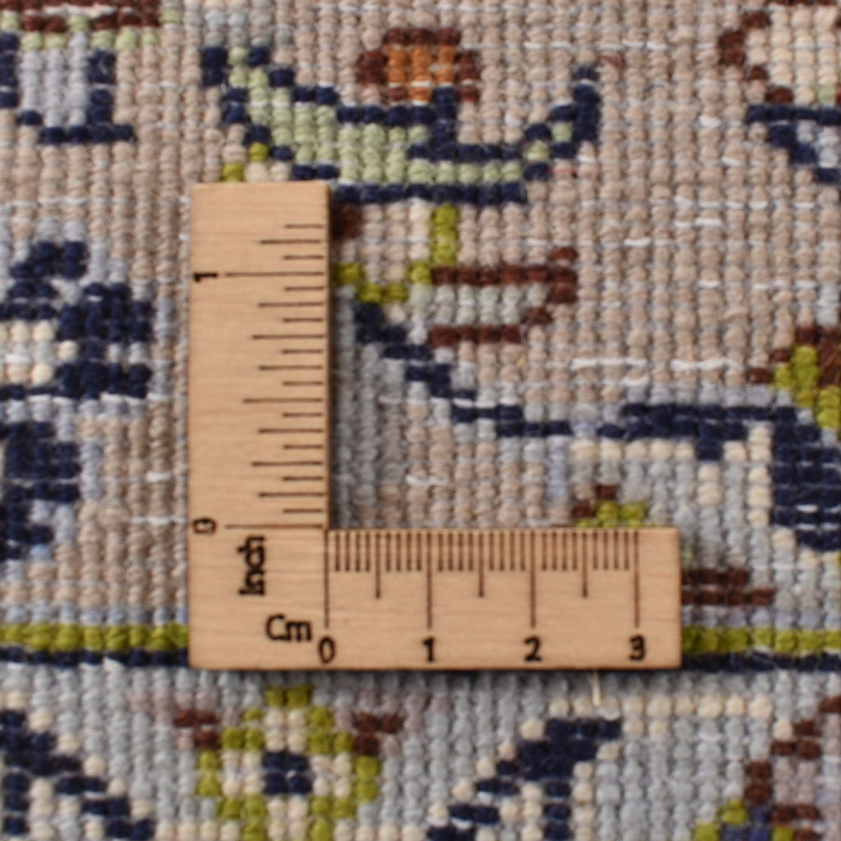 Tapis persan - Keshan - 355 x 245 cm - beige foncé