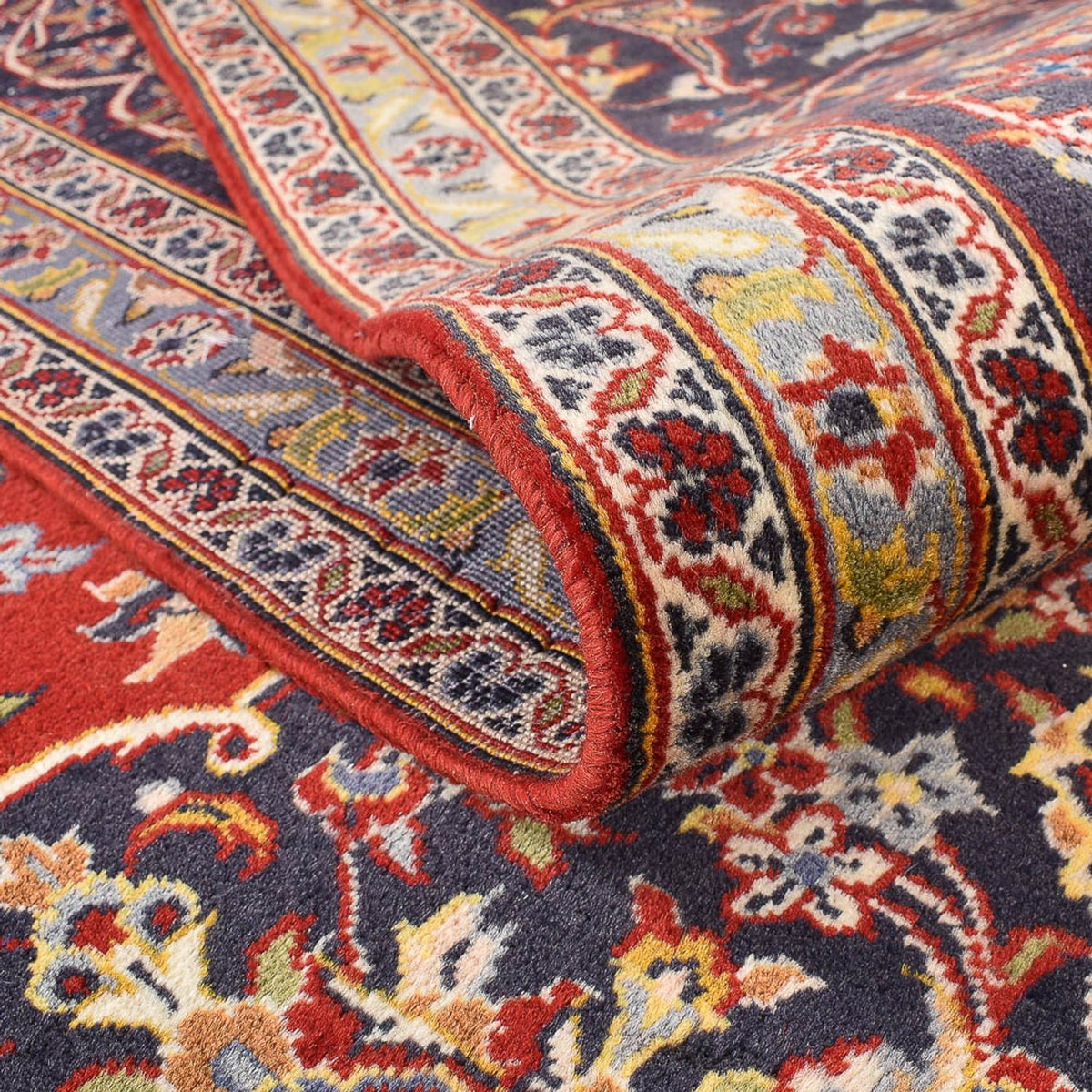 Tapis persan - Keshan - 416 x 297 cm - rouge