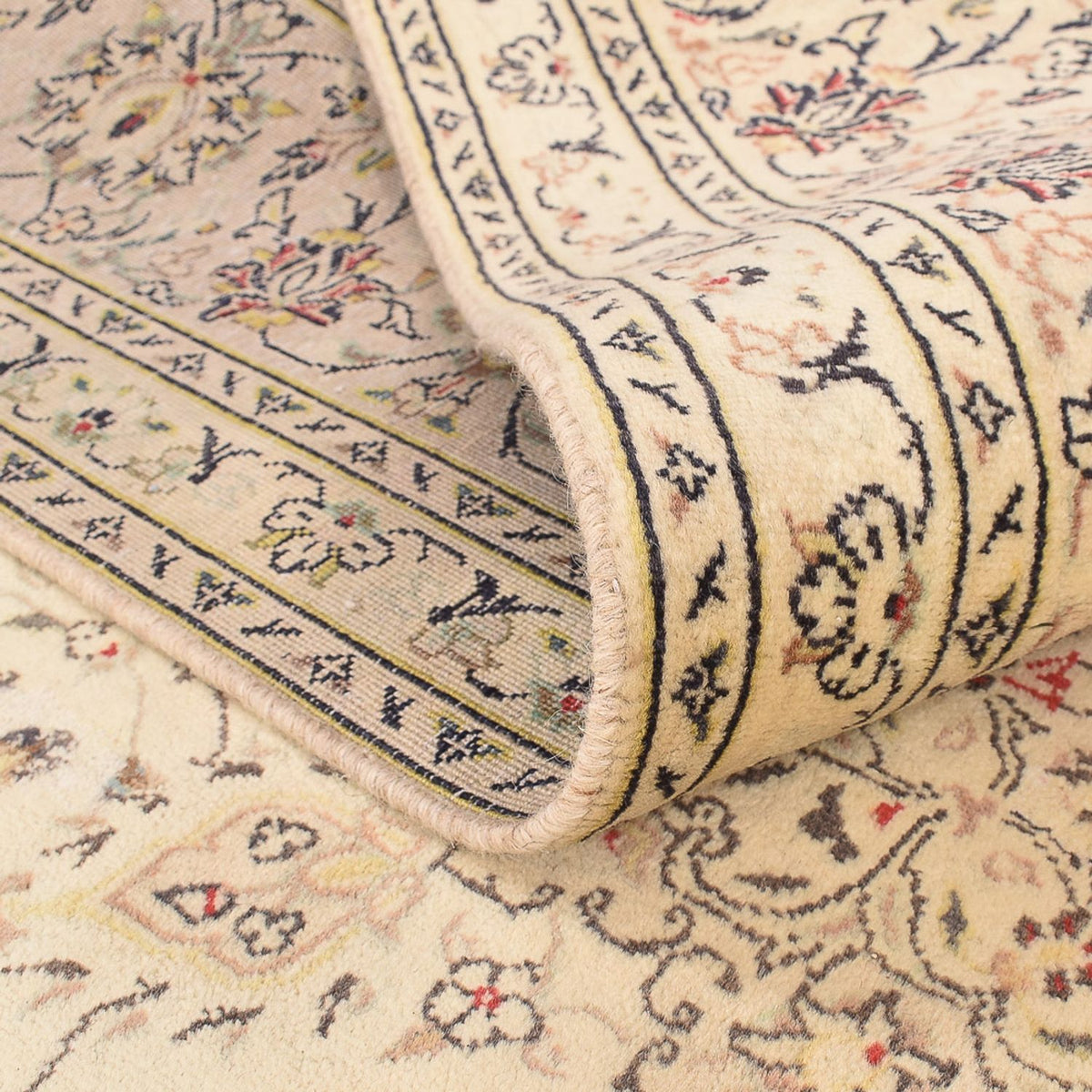 Tapis persan - Keshan - 301 x 202 cm - beige
