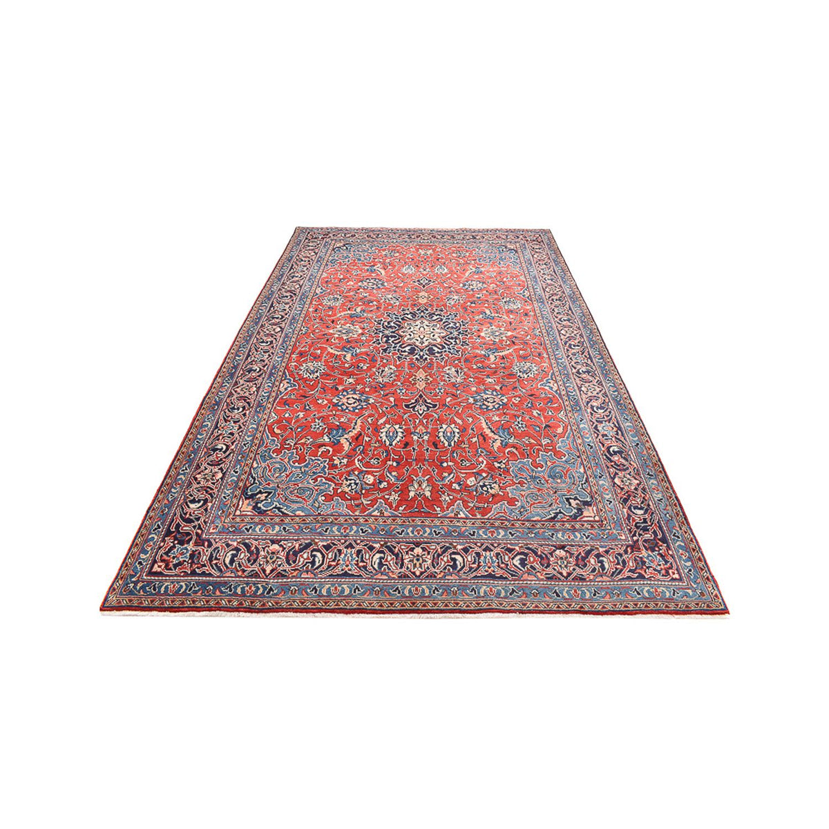 Tapis persan - Classique - 342 x 210 cm - rouge