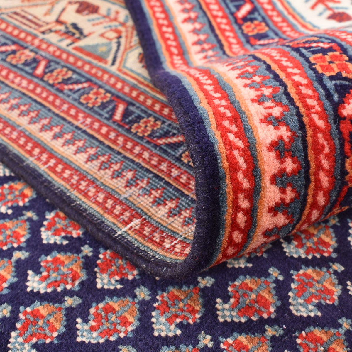 Tapis persan - Mir - 295 x 188 cm - rouge foncé