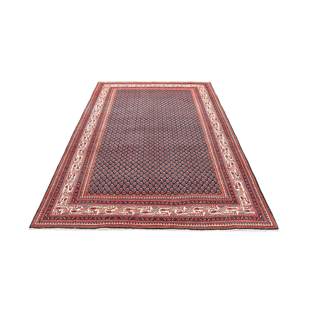 Tapis persan - Mir - 295 x 188 cm - rouge foncé