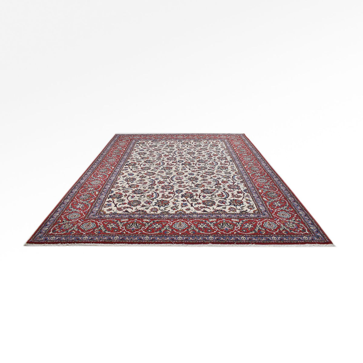Tapis persan - Isfahan - Premium - 398 x 298 cm - rouille