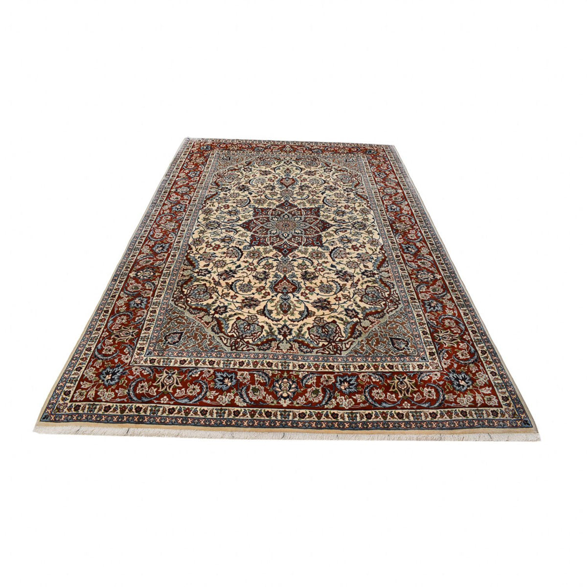 Tapis persan - Isfahan - Premium - 304 x 206 cm - sable
