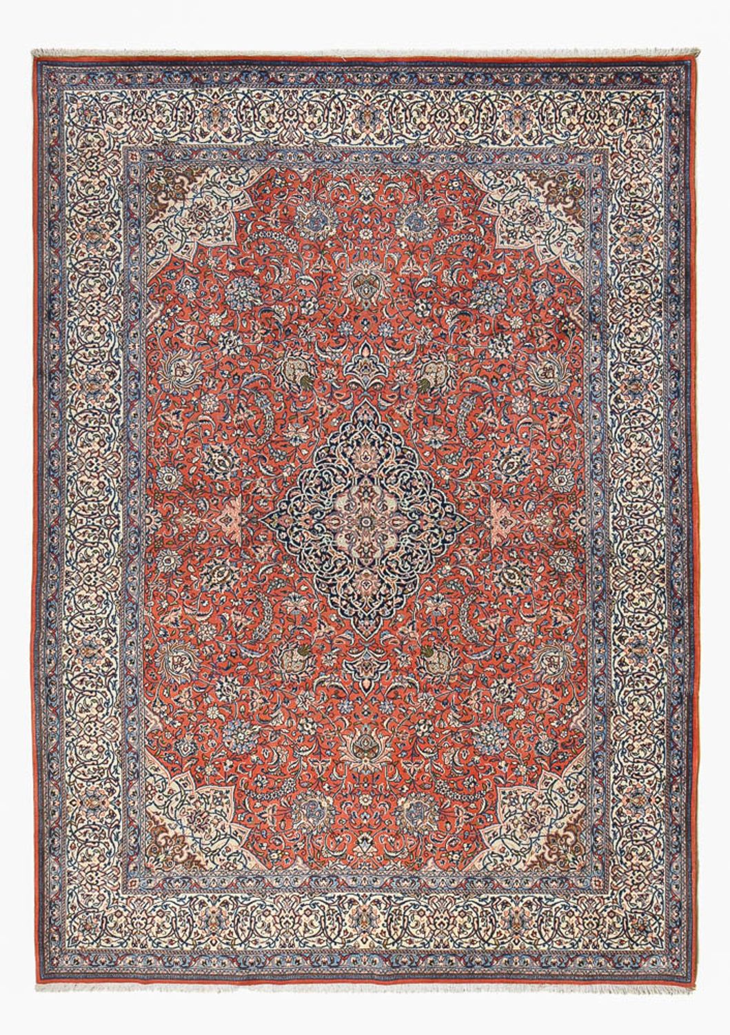 Tapis persan - Classique - 356 x 250 cm - rouge