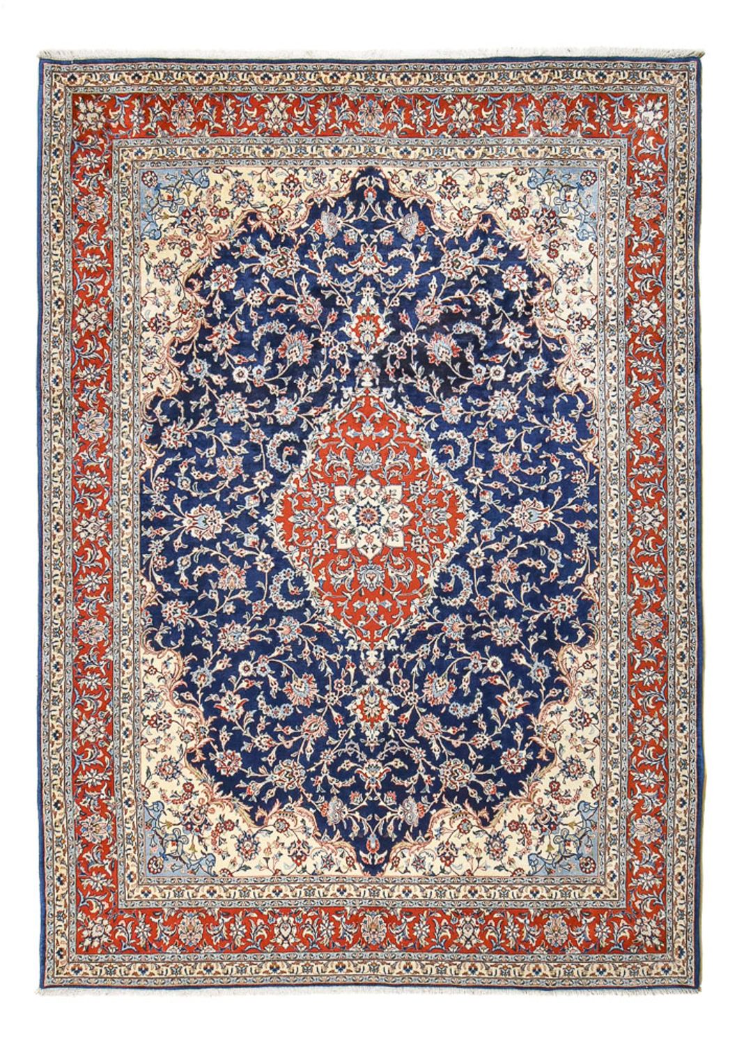 Tapis persan - Classique - 362 x 260 cm - bleu