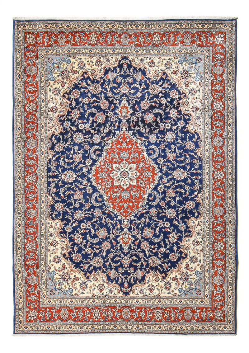 Tapis persan - Classique - 362 x 260 cm - bleu