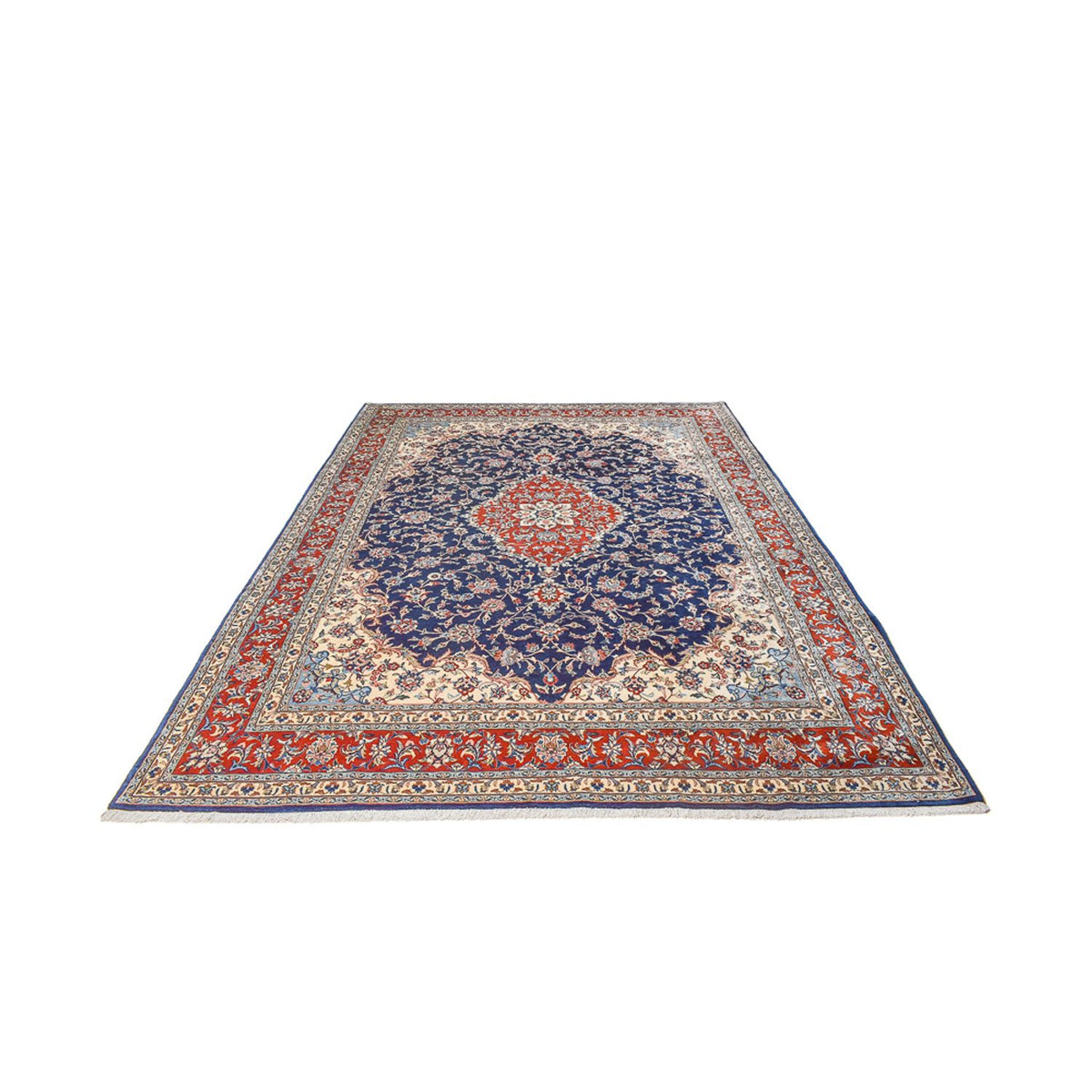 Tapis persan - Classique - 362 x 260 cm - bleu
