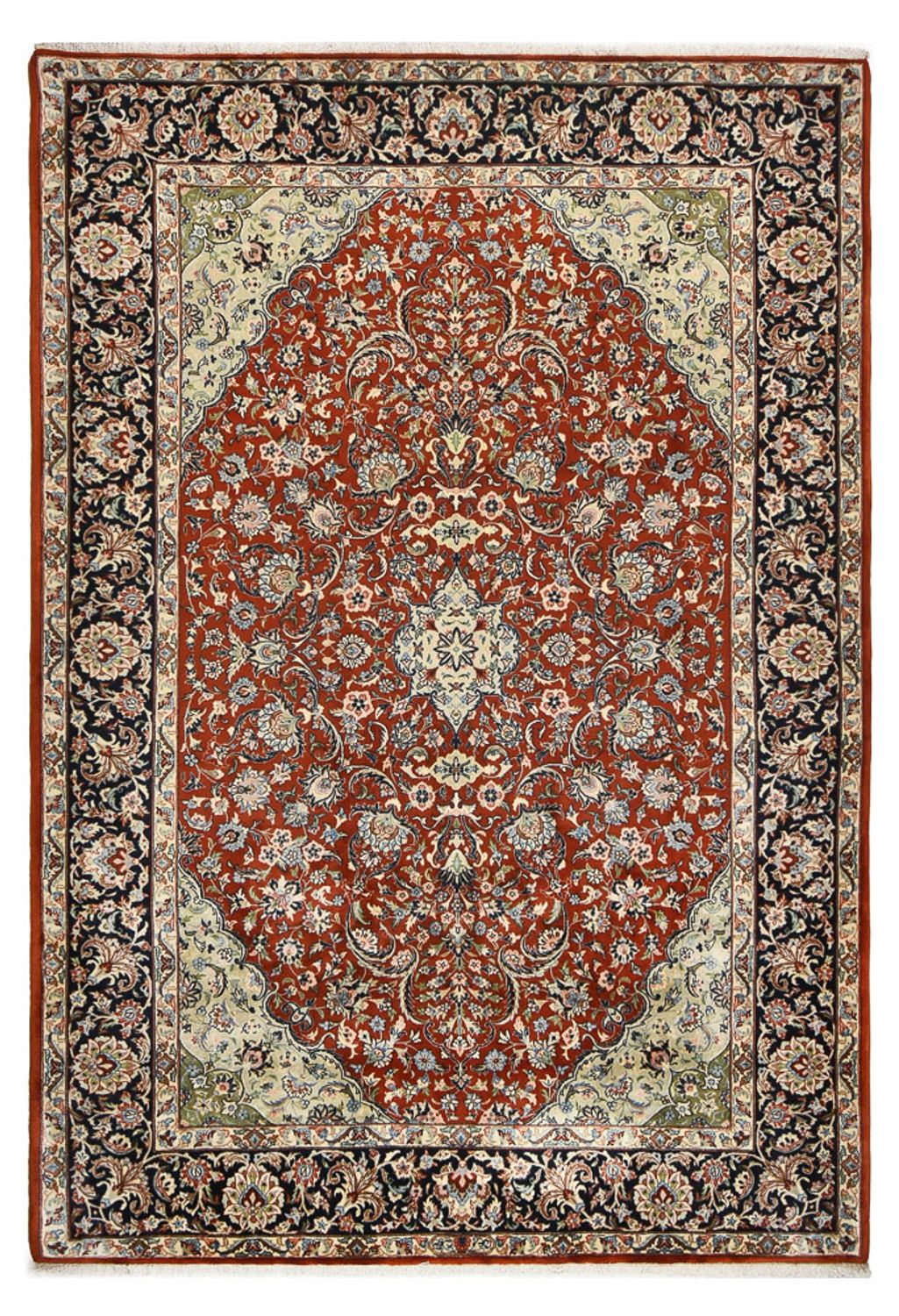 Tapis persan - Isfahan - Premium - 305 x 210 cm - rouge