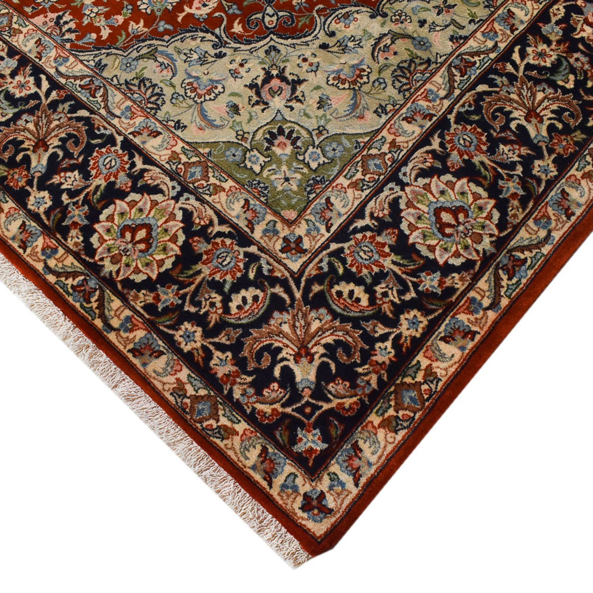 Tapis persan - Isfahan - Premium - 305 x 210 cm - rouge