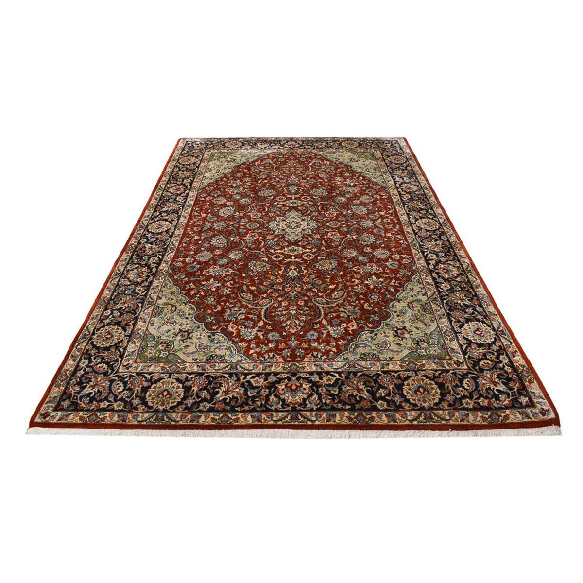 Tapis persan - Isfahan - Premium - 305 x 210 cm - rouge