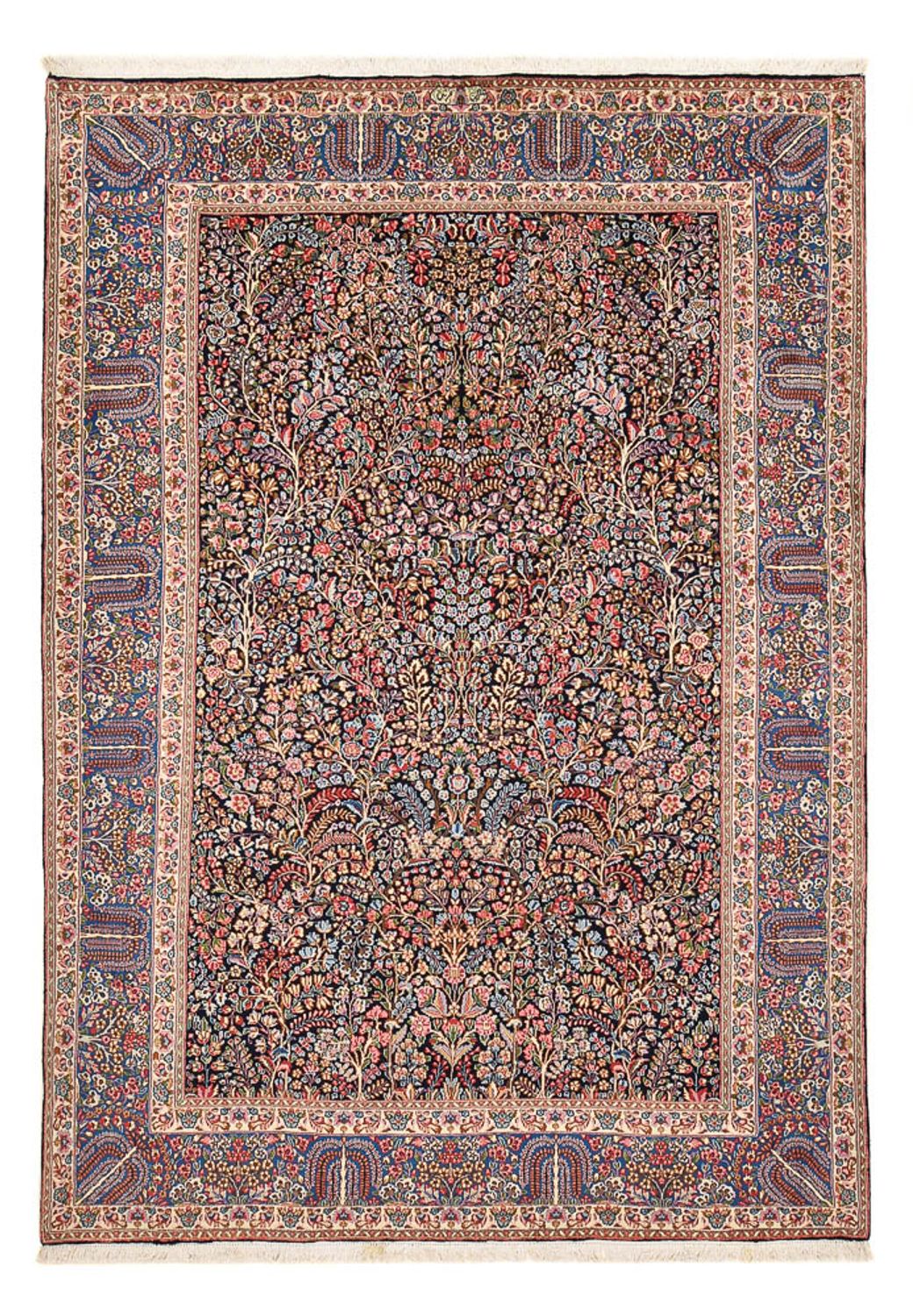 Tapis persan - Royal - 298 x 202 cm - rouge foncé