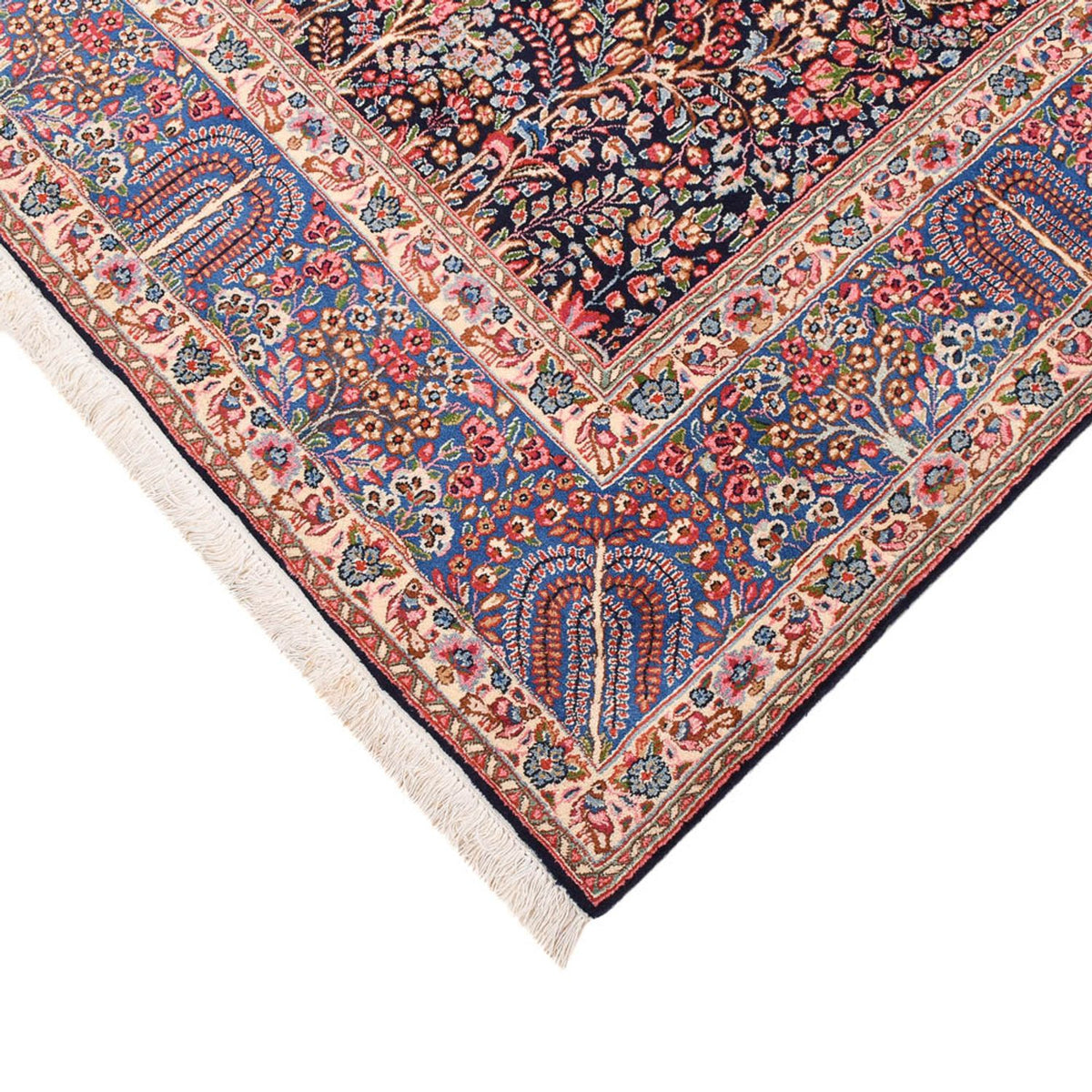 Tapis persan - Royal - 298 x 202 cm - rouge foncé