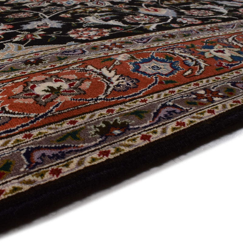 Tapis persan - Tabriz - Royal - 318 x 208 cm - bleu foncé