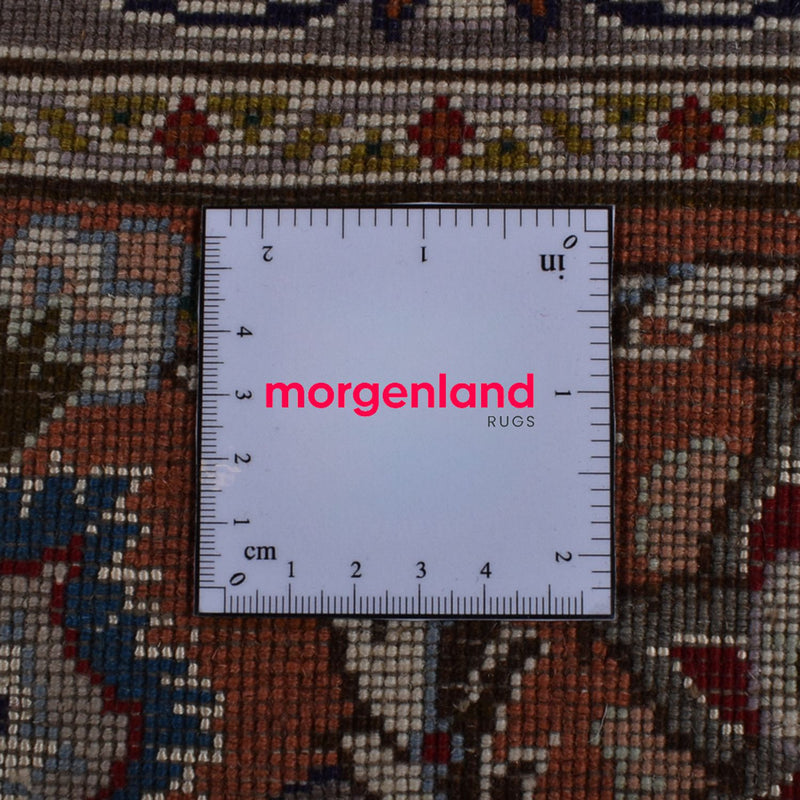 Tapis persan - Tabriz - Royal - 318 x 208 cm - bleu foncé