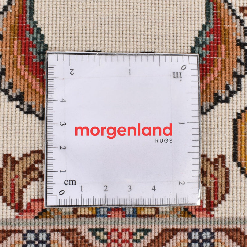 Tapis de couloir Tapis persan - Tabriz - Premium - 314 x 79 cm - beige